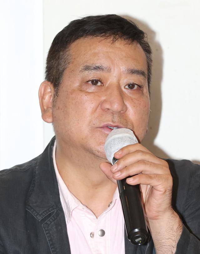 양윤호 한국영화인총연합회 이사장이 대종상영화제 관련 기자회견에 참석했다. 연합뉴스