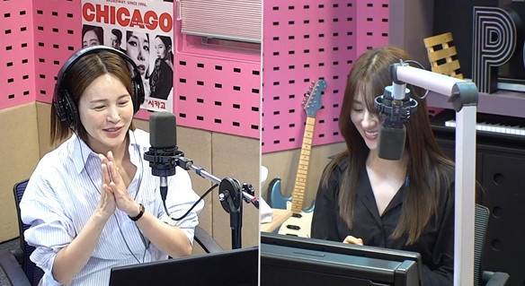 (왼쪽) 아이비, 박하선/SBS 파워FM ‘박하선의 씨네타운’