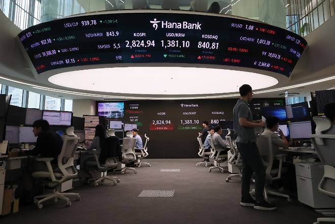 코스피, 2,820대로 올라 연고점 경신…코스닥도 상승. 연합뉴스