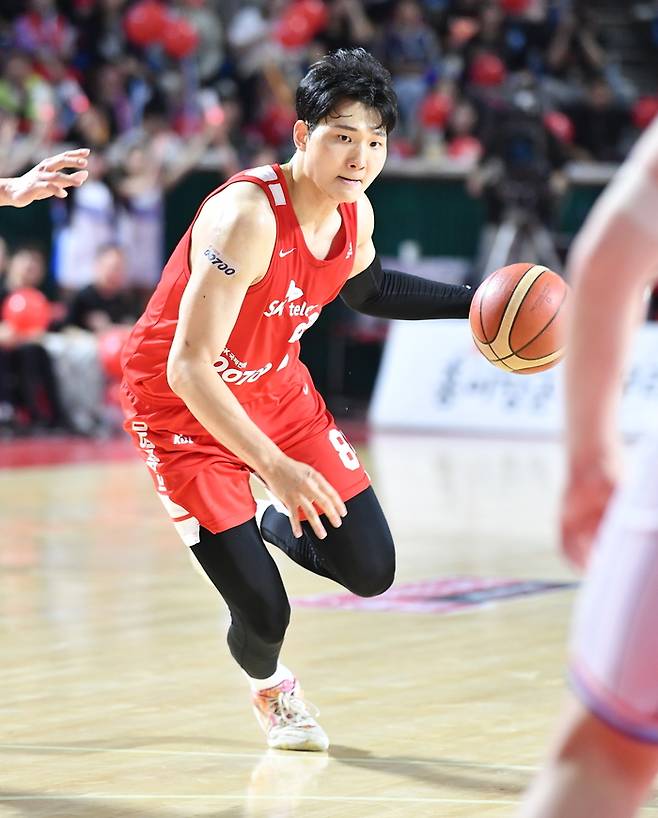 SK 안영준. 사진 | KBL