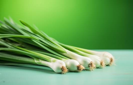 쪽파는 파와 양파를 교잡한 품종이다ㅣ출처: 미드저니