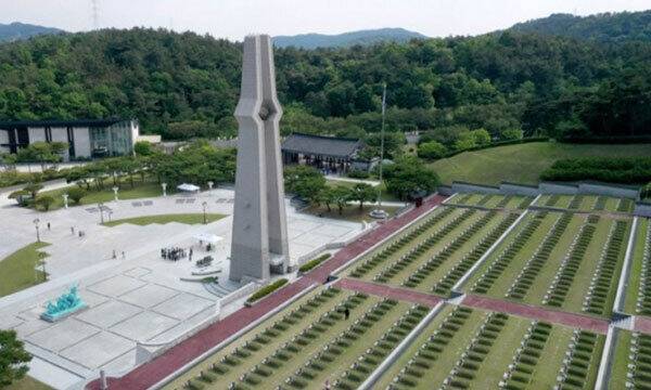 1980년 5·18 광주민주화운동 희생자들이 묻힌 국립 5·18 민주묘지 전경. 뉴시스