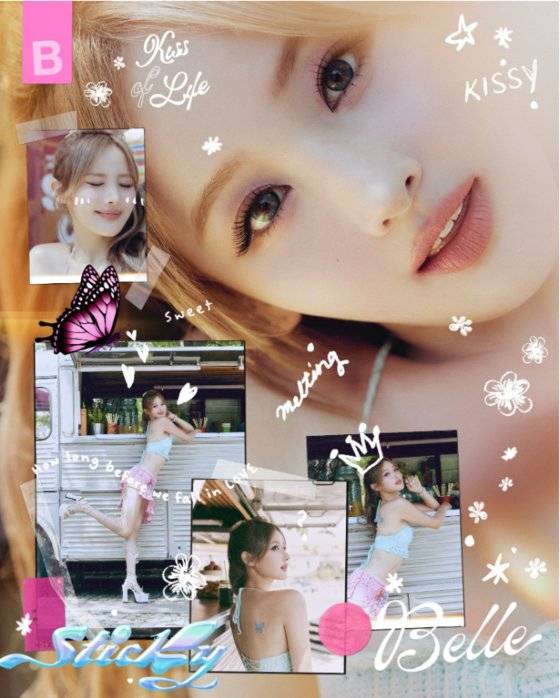벨의 '스티키' 콘셉트 포토. 사진 S2엔터테인먼트