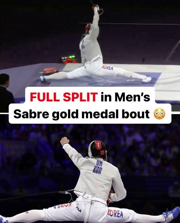 미국 스포츠 전문 매체 ESPN은 28일(현지시간) 공식 페이스북에 오상욱이 남자 사브르 개인전에서 경기 도중 엉덩이가 바닥에 닿을 정도로 다리를 찢는 모습이 담긴 사진을 올리고 “남자 사브르 금메달 결정전에서 나온 완벽한 다리찢기(FULL SPLIT)”라고 설명했다. ESPN 공식 페이스북