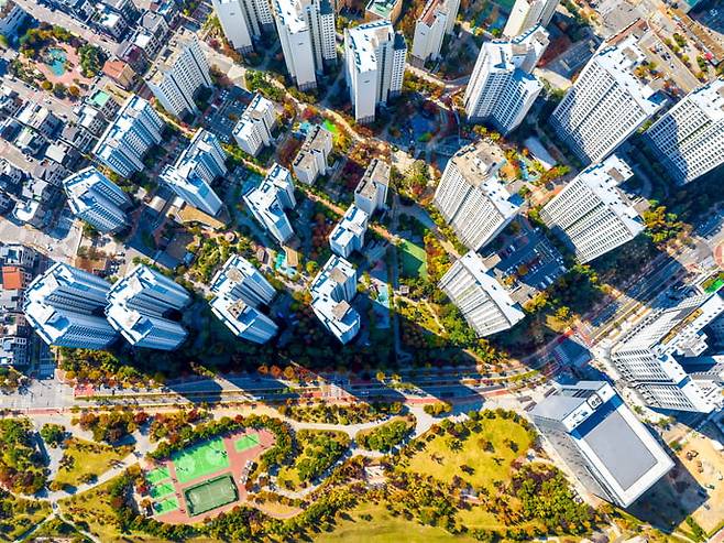 고양시 덕양구 도내동 '도래울센트럴더힐' 모습. 사진=게티이미지