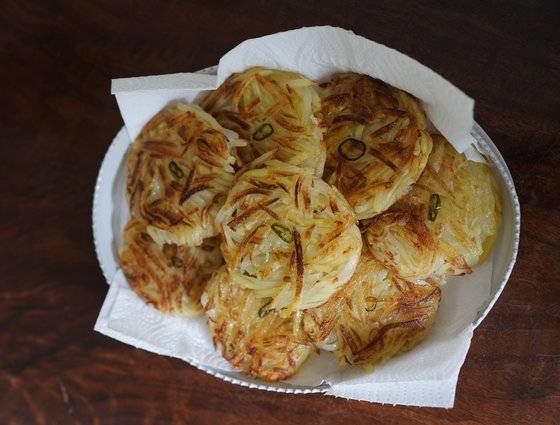 감자채전. 사진 홍여림