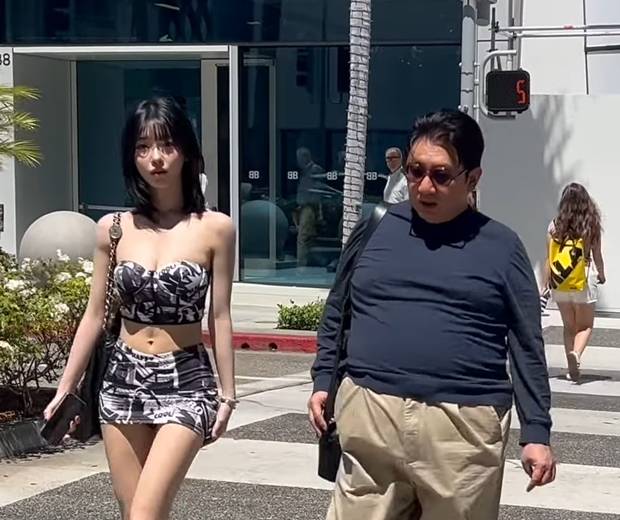 ▲ 과즙세연(왼쪽), 방시혁. 출처| 유튜브 아이엠워킹 캡처