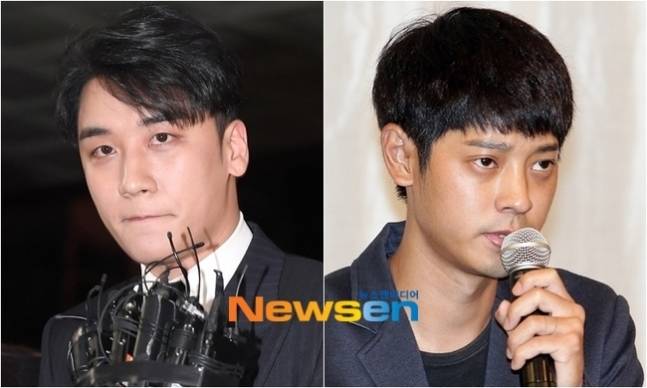 왼쪽부터 승리, 정준영 / 사진=뉴스엔DB