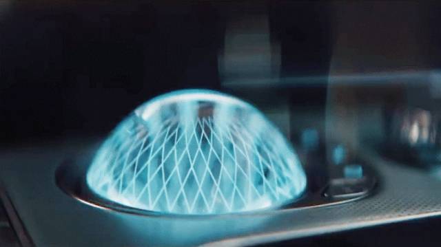 180도 회전하는 제네시스 GV60의 크리스털 스피어. 현대차 제공