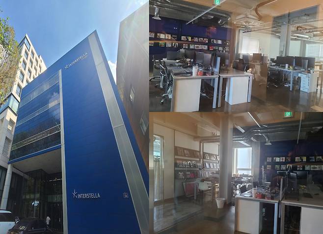 서울 성동구에 위치한 인터스텔라 사옥. 인터스텔라는 이커머스 플랫폼 알렛츠의 운영사다. 이날 오후 1시쯤 찾아간 사무실과 대표실 등은 불도 꺼진 채 문이 굳게 닫혀 있었다. /민영빈 기자