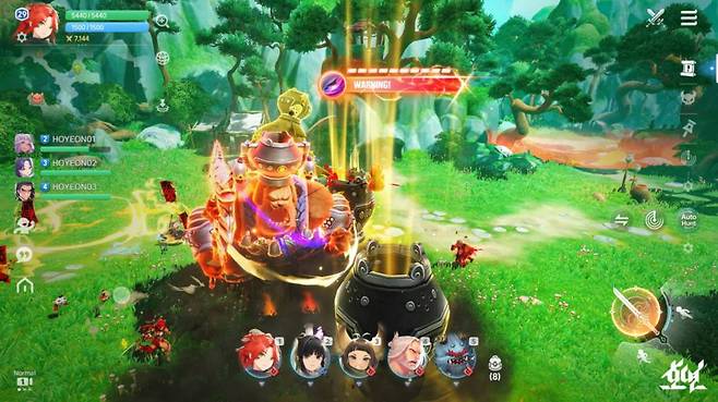 호연 플레이 스크린샷