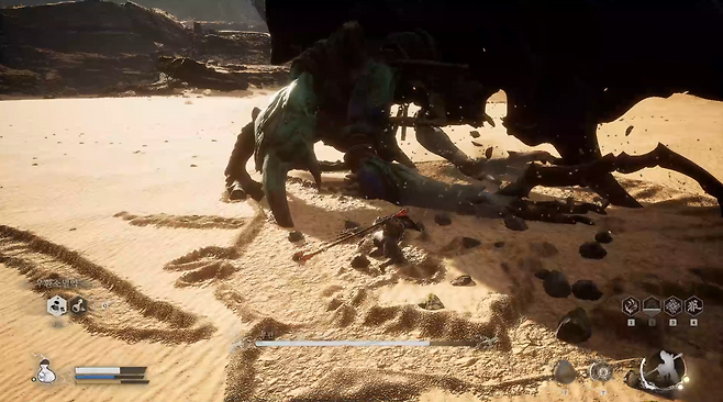 - 거대한 장수풍뎅이를 닮은 보스 부판