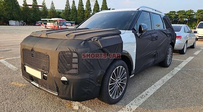 사진 : 현대차 팰리세이드 풀체인지 테스트카 (출처=Shorts Car)