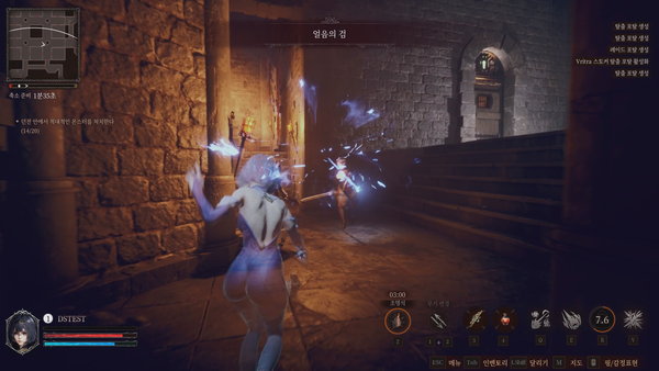 - 원거리 캐릭터는 근접 캐릭터 상대로 유리한 점이 많다