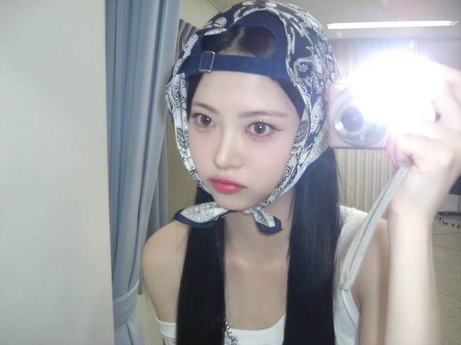 (사진=르세라핌 홍은채 소셜미디어)