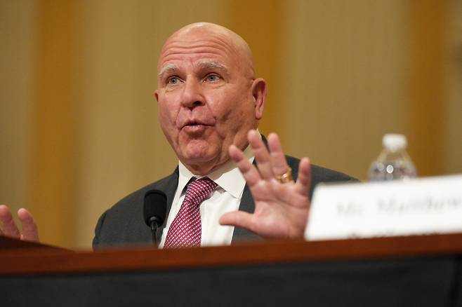 허버트 R. 맥매스터(62) 전 국가안보보좌관. /로이터