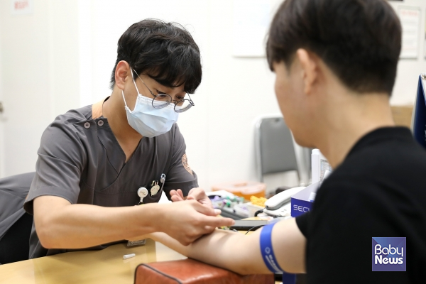 혈액 검사 이미지. ⓒ인제대학교 일산백병원