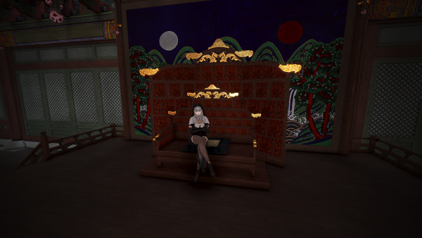 - 근정전 어좌에 직접 앉을 수 있다