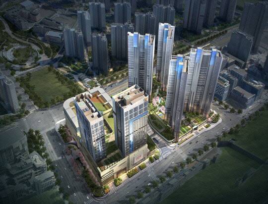 동탄역 롯데캐슬 조감도 (사진=롯데건설)