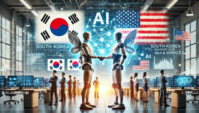 국내 빅테크가 생성형 인공지능(AI) 시장 점유율을 높이기 위해 비즈니스 전략 다각화에 나섰다. (사진=오픈AI 달리)