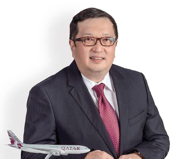 제라드 리 헬름스 카타르항공 韓·日·오세아니아 총괄 부사장국립싱가포르대(NUS) 경제·통계학, 전 카타르항공 여객·화물 담당 부사장 사진 카타르항공