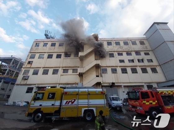 화재현장(인천소방본부 제공)/뉴스1