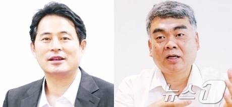 이건수 백석대학교 경찰학부 교수(왼쪽)와 배상훈 프로파일러(오른쪽). 2024.10.10/뉴스1 장수인 기자