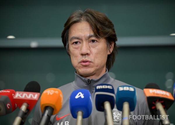 홍명보 대한민국 남자 축구대표팀 감독. 서형권 기자