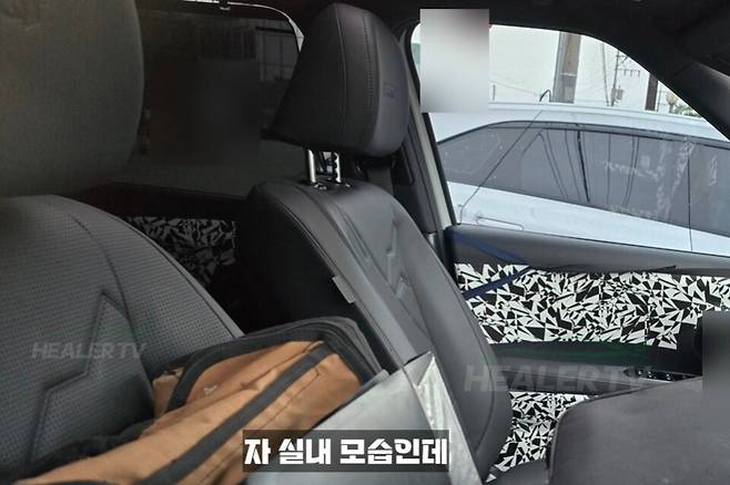 사진 : 현대차 팰리세이드 풀체인지 XRT 테스트카 (출처=힐러TV)