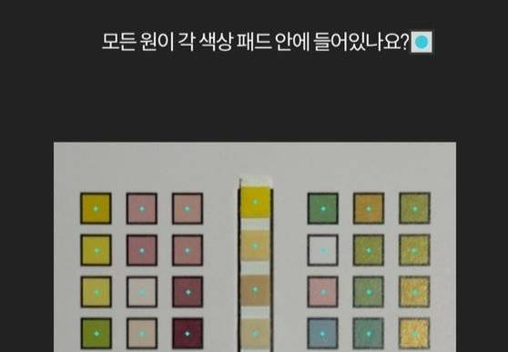 핏펫 : 반려동물의 소변검사 키트. 막대에 소변을 묻혀 색상표 위에 올려두고 핏펫 앱 카메라로 찍으면 검사 결과 확인 가능