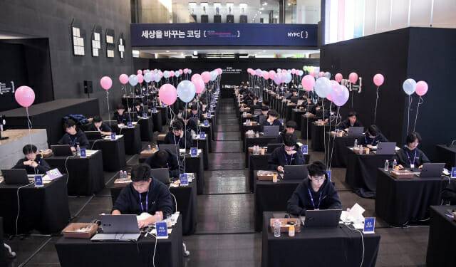넥슨, 제9회 NYPC 1519부문 대회장 전경