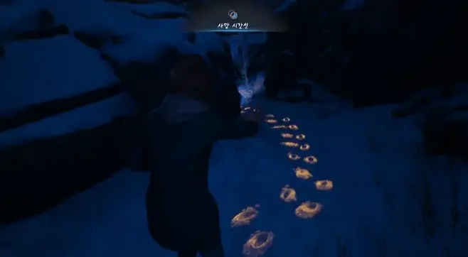 ▲ 시간선을 넘지 않고도, 다른 시간선의 상황을 확인하며 풀어나가는 과정도 존재한다