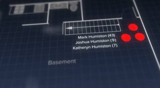 아버지와 자녀 2명이 발견된 장소. 사진 KREM 2 News 유튜브 캡처