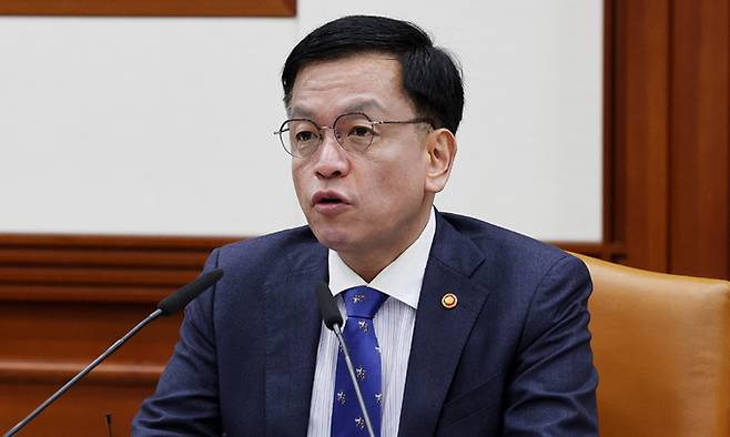 최상목 경제부총리 겸 기획재정부 장관. 뉴스1