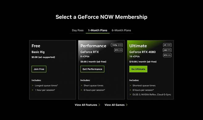- 기존 프리미엄 멤버십이 퍼포먼스로 변경된다