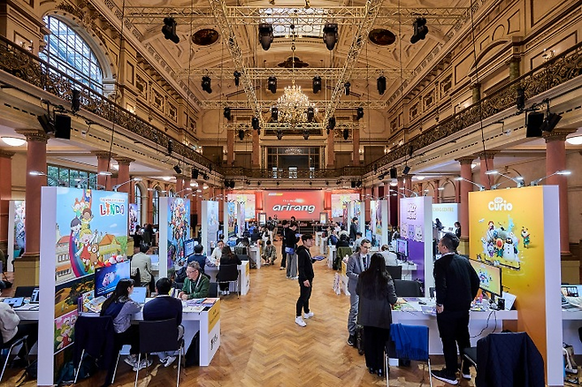 한국콘텐츠진흥원 '2024 K-콘텐츠 엑스포 in 독일' 현장(제공=한국콘텐츠진흥원).