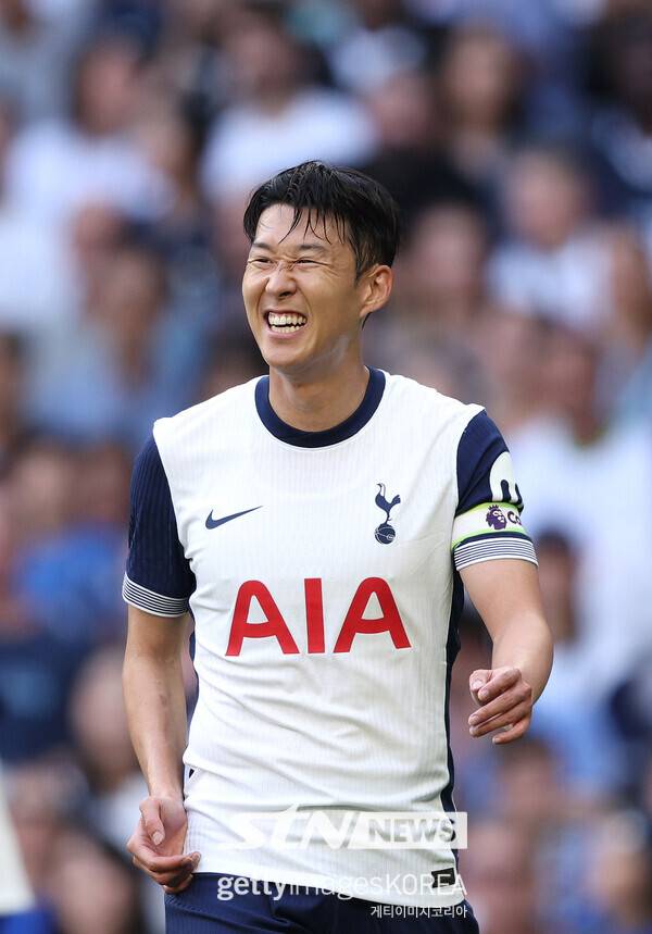 토트넘 홋스퍼의 캡틴 손흥민. 사진┃게티이미지코리아