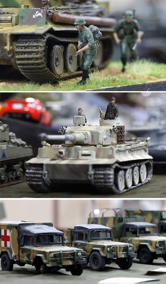 쿠르스크 타이거 - 정태준 作, Tiger 1 Early - 표진원 作, K311A1 -유현존 作