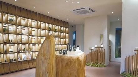 서울 강남구 소재 가로수길에 개소했던 레이블씨 첫 플래그십 스토어.(삼성물산제공)