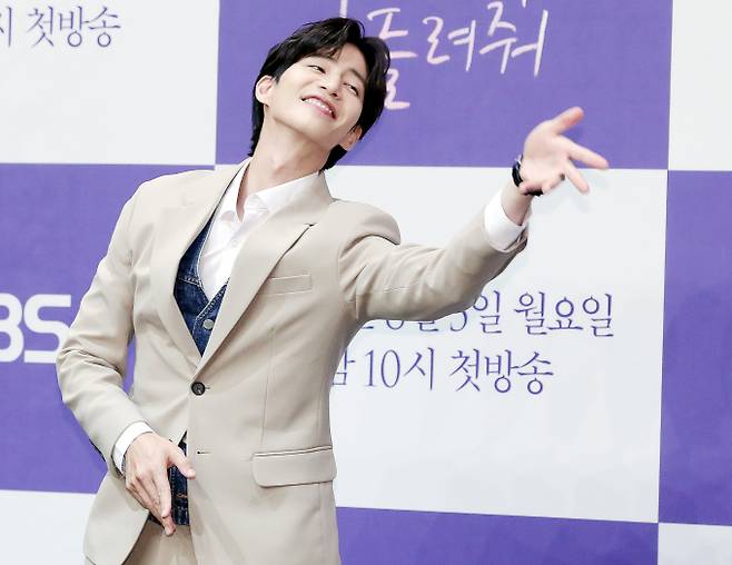 배우 송재림이 향년 39세로 사망했다. 사진은 송재림이 2019년 8월1일 서울 구로구 라마다 신도림 호텔에서 열린 KBS 2TV 월화드라마 '너의 노래를 들려줘' 제작발표회에 참석한 모습. /사진=머니투데이