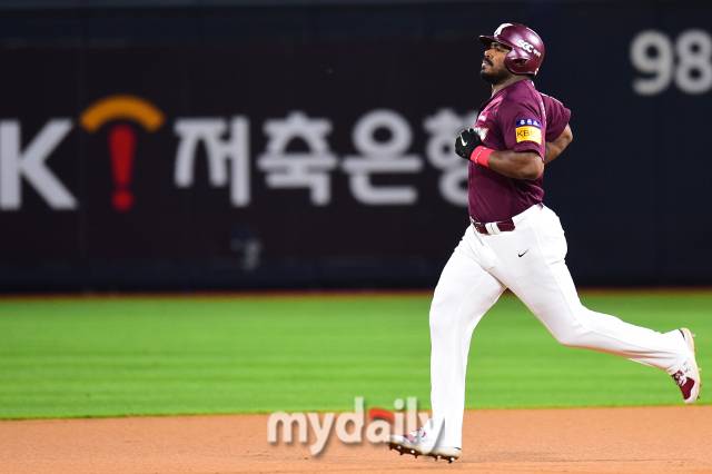 2022년 8월 18일 경기도 수원 kt위즈파크에서 진행된 '2022 프로야구' 키움-KT의 경기. 푸이그/마이데일리