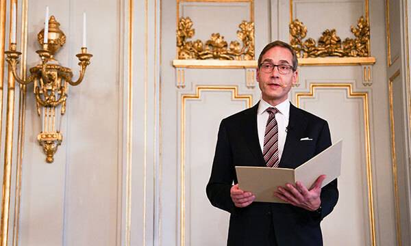 마츠 말름 스웨덴 한림원 사무국장. 신화통신∙연합뉴스