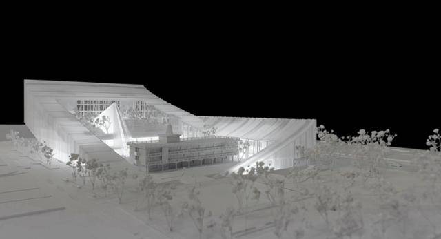 청주시청사 국제설계공모 당선작. 스노헤타 홈페이지 캡처