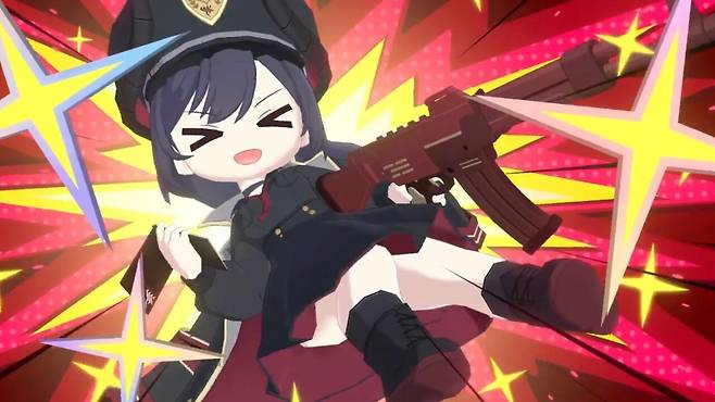 - 스킬 연출에서 귀여움이 가득한 치아키