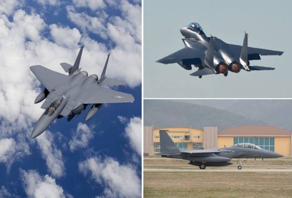 한국의 F-15K 전투기 모습 / 사진=보잉