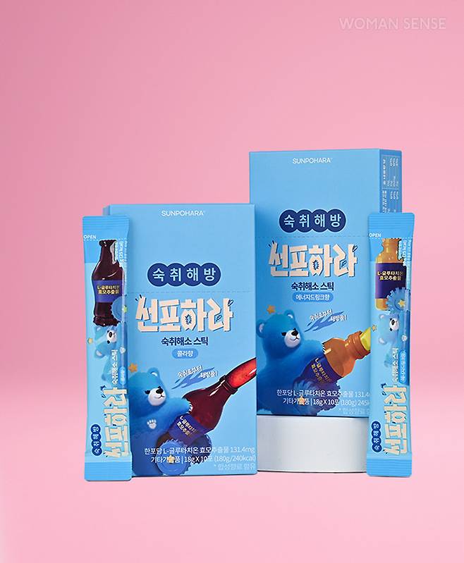 ✔순수 L-글루타치온 65mg 함유로 숙취 해소 효과 검증 완료 ✔숙취해소제 최초 에너지드링크맛과 콜라맛으로 맛있는 숙취 해소 ✔알코올성 부종 개선 원료인 브로멜라인, 칼륨 함유