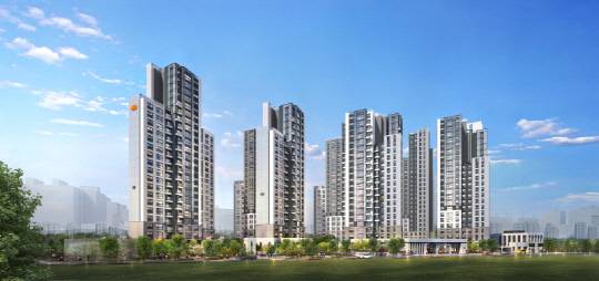 e편한세상 당산 리버파크 투시도