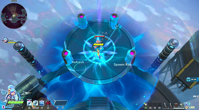 - 얼음에 금이 가는 순간부터 궁극기에 피해와 기절이 추가된다