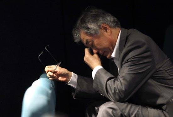 영화 '광해'를 본 정치인 문재인의 눈물