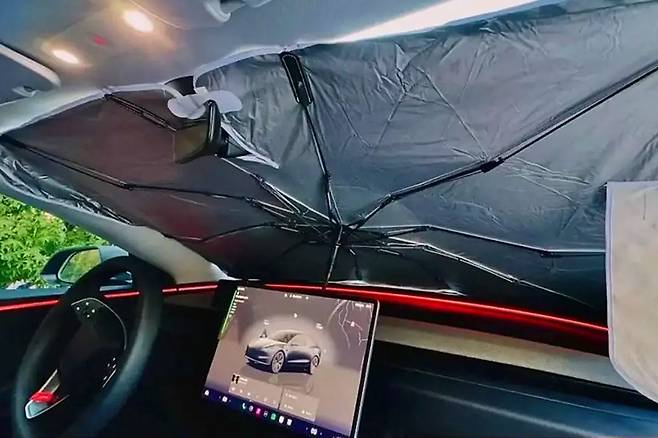 테슬라 모델 Y 주니퍼 실내 스파이샷